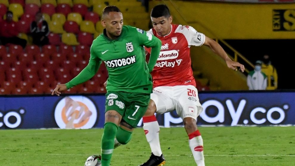 ¿Cómo está el historial de partidos entre Santa Fe y Atlético Nacional?