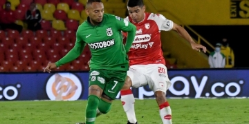 ¿Cómo está el historial de partidos entre Santa Fe y Atlético Nacional?