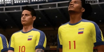 Selección Colombia y Liga BetPlay relegados en FIFA 22