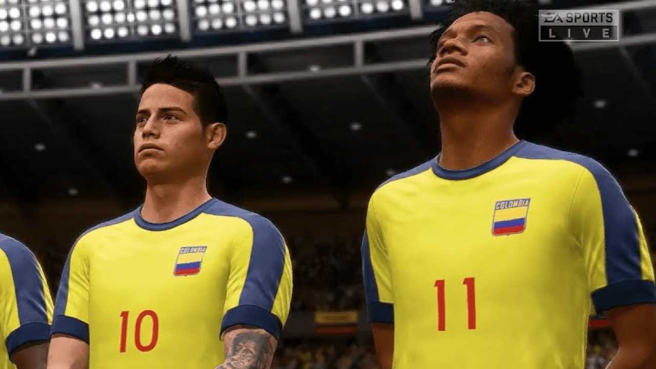 Selección Colombia y Liga BetPlay relegados en FIFA 22