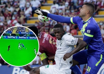 ¿Qué le pasó a Álvaro Montero? La razón de su roja ante Deportivo Cali
