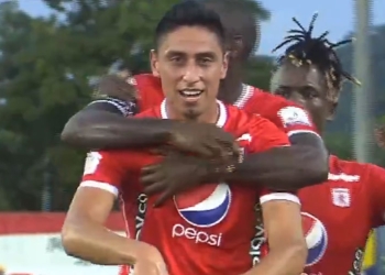 Mauricio Gómez en América de Cali: primer gol y desahogo