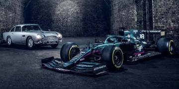 Aston Martin aprovecha el GP de Italia para nuevo film de James Bond