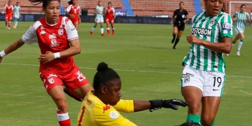 Santa Fe y la sorpresa a Atlético Nacional en la Liga BetPlay Femenina