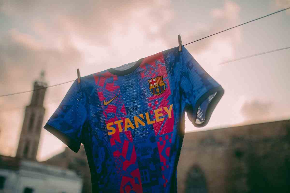 Camiseta Nike del FC Barcelona, solo para Champions League