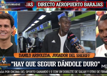 Danilo Arboleda en El Chiringuito: ¿Qué jugador de Real Madrid le dio su camiseta?