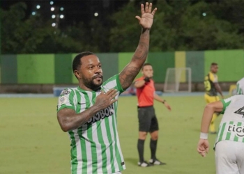 ¿Cuántos goles tiene Dorlan Pabón con Atlético Nacional?