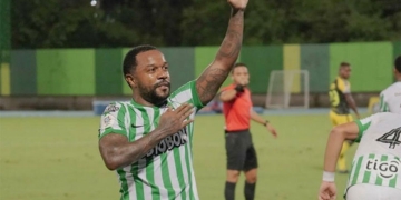 ¿Cuántos goles tiene Dorlan Pabón con Atlético Nacional?