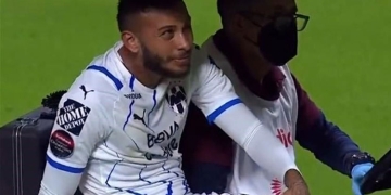 Duván Vergara, gol y lesión en semifinal de Concachampions