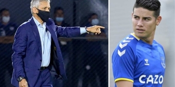 Reinaldo Rueda y un nuevo mensaje a James Rodríguez: "Ojalá juegue en una liga competitiva"