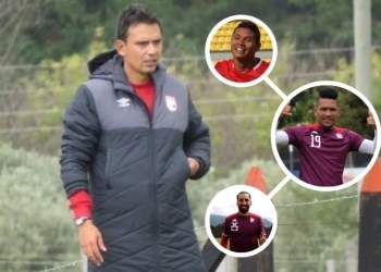 DT de Santa Fe sobre la falta de definición en sus delanteros: "El gol ya va a llegar"