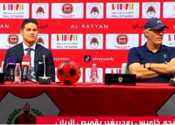 DT de Al Rayyan y lo que dijo sobre la llegada de James: "Él necesita jugar y nosotros a él"