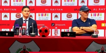 DT de Al Rayyan y lo que dijo sobre la llegada de James: "Él necesita jugar y nosotros a él"