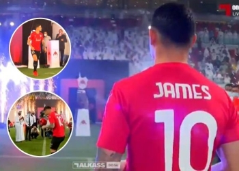Los lujos de James Rodríguez ante