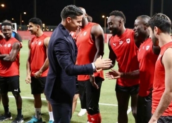 "James es un jugador de talla mundial": jugador de Al-Rayyan se rinde ante el colombiano