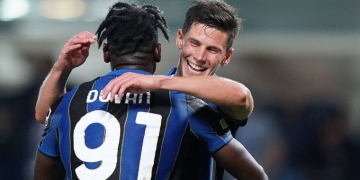 Asistencia de Duván Zapata y regreso de Muriel en la victoria de Atalanta en Champions