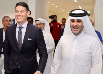 El único detalle que se reveló del contrato de James en Al Rayyan