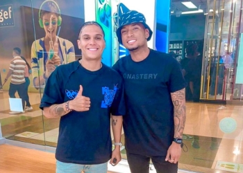 Foto, posteo y mensajes entre Juanfer Quintero y Jarlan Barrera