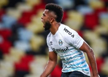 Miguel Borja ya los enamoró a todos en Brasil con su nivel en Gremio