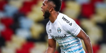 Miguel Borja ya los enamoró a todos en Brasil con su nivel en Gremio