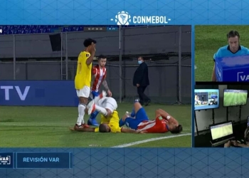 Selección Colombia: ¡Lo que pasó en el VAR y evitó la expulsión de Wilmar Barrios!