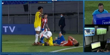 Selección Colombia: ¡Lo que pasó en el VAR y evitó la expulsión de Wilmar Barrios!