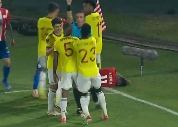 wilmar barrios expulsion colombia paraguay roja eliminatorias