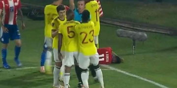 wilmar barrios expulsion colombia paraguay roja eliminatorias