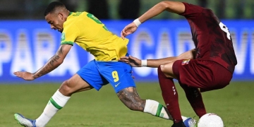 Así jugó Brasil contra Venezuela