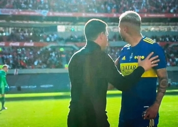 ¿Qué se dijeron Franco Armani y Edwin Cardona en el Superclásico?