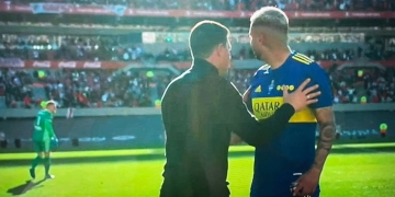 ¿Qué se dijeron Franco Armani y Edwin Cardona en el Superclásico?