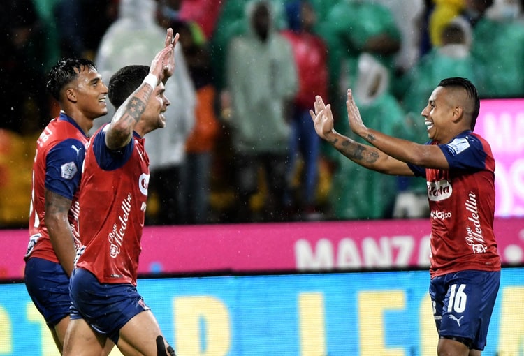 Deportivo Independiente Medellín, DIM, DaleRojo, Liga BetPlay 2021-II, Atlético Nacional, tabla de posiciones, fecha 14