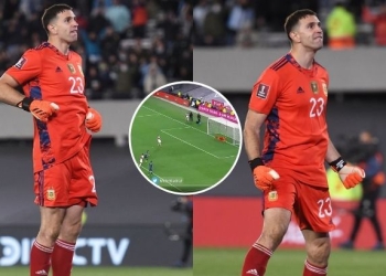 ¡Lo volvió a hacer 'Dibu' Martínez! Penal errado de Perú ante Argentina