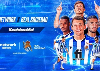 Finetwork es el nuevo patrocinador principal de la Real Sociedad