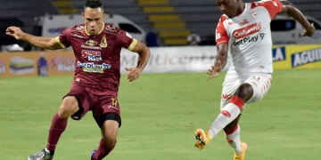 Independiente Santa Fe, Deportes Tolima, Liga BetPlay 2021-II, tabla de posiciones