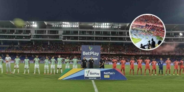 Invasión de hinchas en el Pascual Guerrero acabó el partido