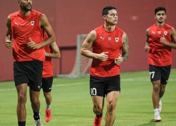 James ya entrena con normalidad en Al-Rayyan, ¿se acerca el debut en Catar?