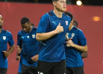 Así prepara James Rodríguez su primera final con Al-Rayyan en Catar