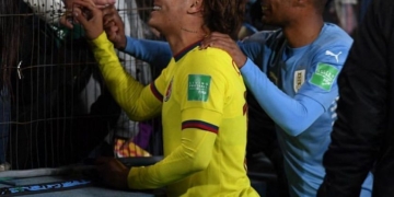 Juanfer Quintero es admirado hasta en Uruguay: la foto que se hizo viral
