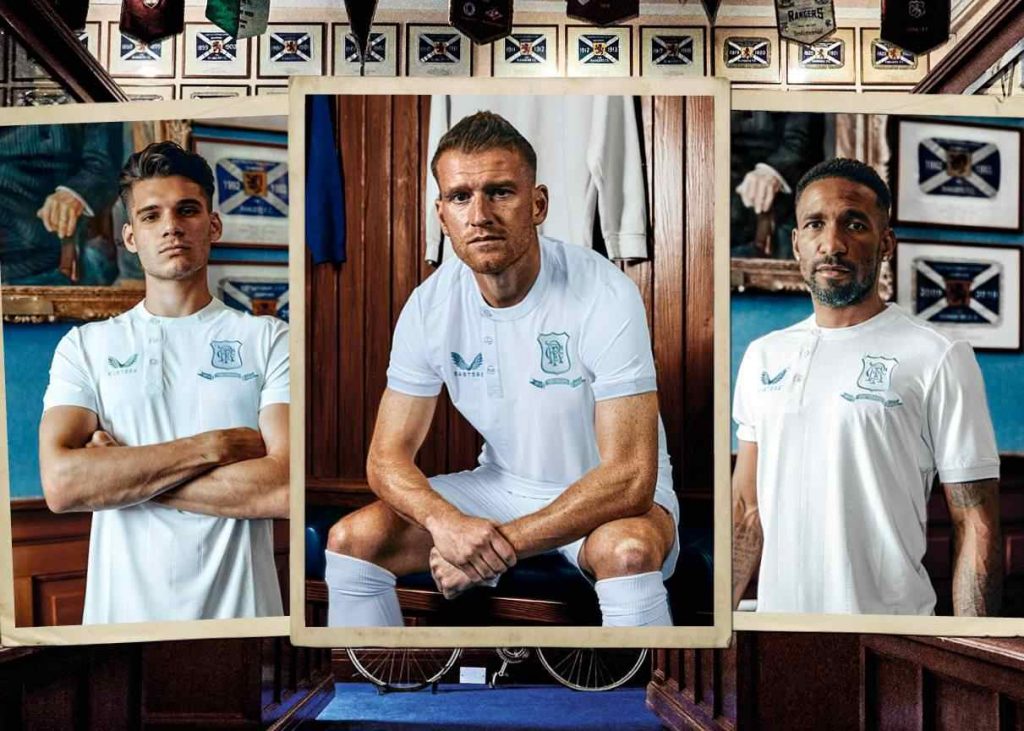 Kit de aniversario especial por los 150 años del Rangers