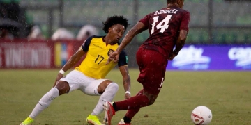 Le sirve a Colombia: Ecuador perdió contra Venezuela