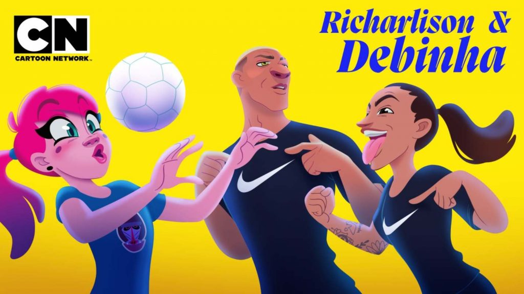 Nike y Warner Media convierten a Richarlison en una película animada