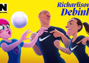 Nike y Warner Media convierten a Richarlison en una película animada