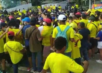 Nuevamente se presentaron problemas para ingresar al Metropolitano