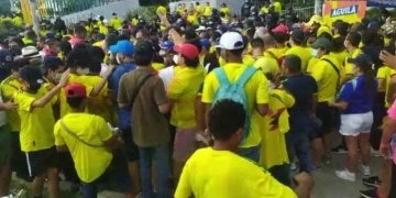 Nuevamente se presentaron problemas para ingresar al Metropolitano