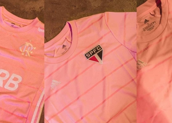 Flamengo, Inter y Sao Paulo estrenan camisetas por el octubre rosa