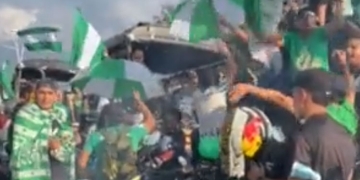 Impresionante bienvenida a Atlético Nacional en Pereira