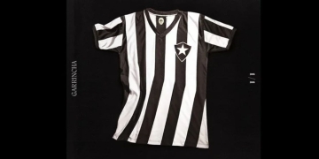 Botafogo crea una camiseta especial, homenaje a Garrincha