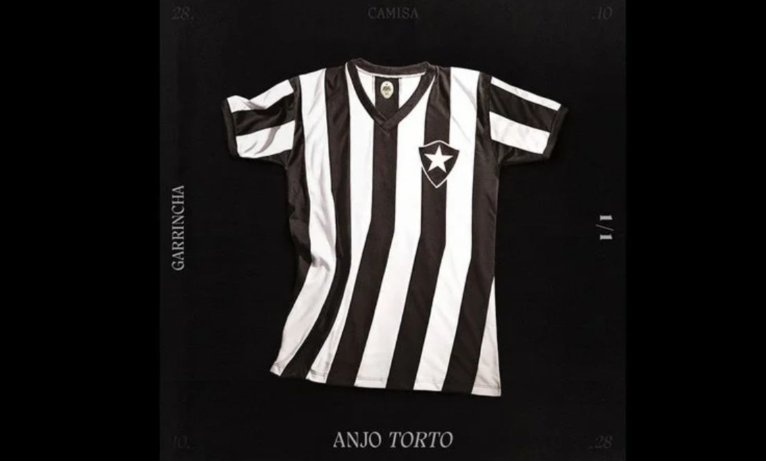 Botafogo crea una camiseta especial, homenaje a Garrincha
