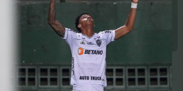 Dylan Borrero, el colombiano que marca con Atlético Mineiro, líder del Brasileirao